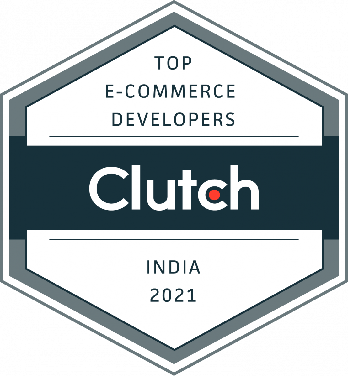 Awarded Top e-Commerce developer by Clutch