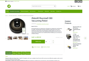 Magento store for iRobot