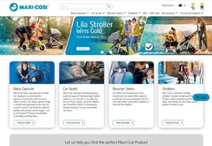 Magento Ecommerce store for Maxi Cosi